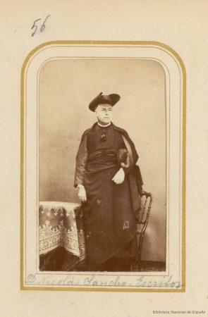 Retrato de Nicolás Sancho. BDH